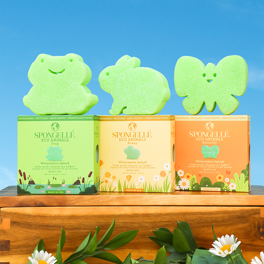 Spongelle Eco Kids Body Buffer Assorted Pack - Bath & Body