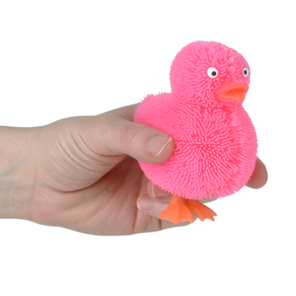 4" DUCKY PUFFER- ASSORTED COLORS