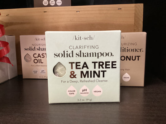 Tea tree & Mint solid shampoo