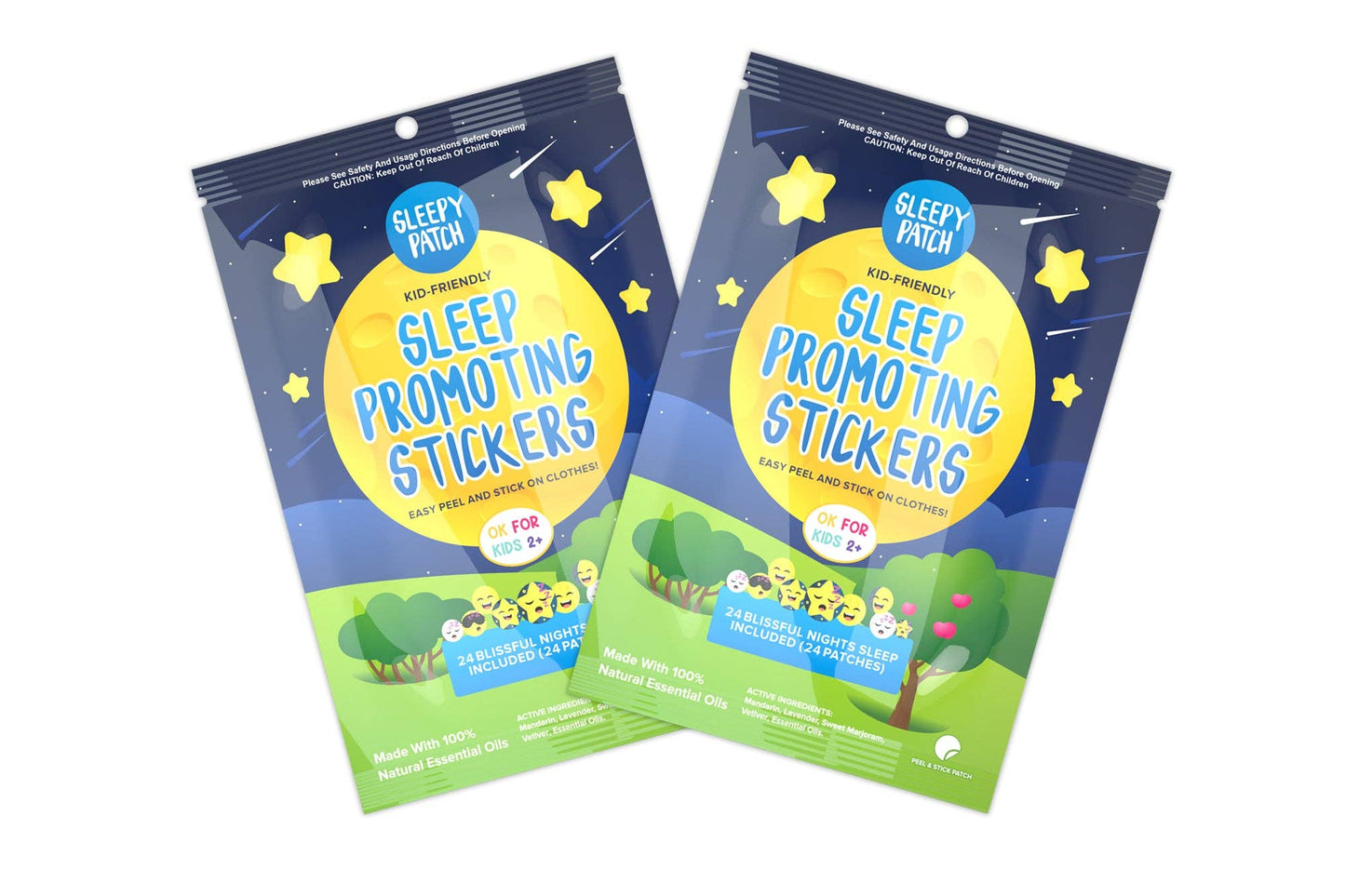 SleepyPatch - Essential Oil Sleep Aid Remedy Stickers: 1 Pack