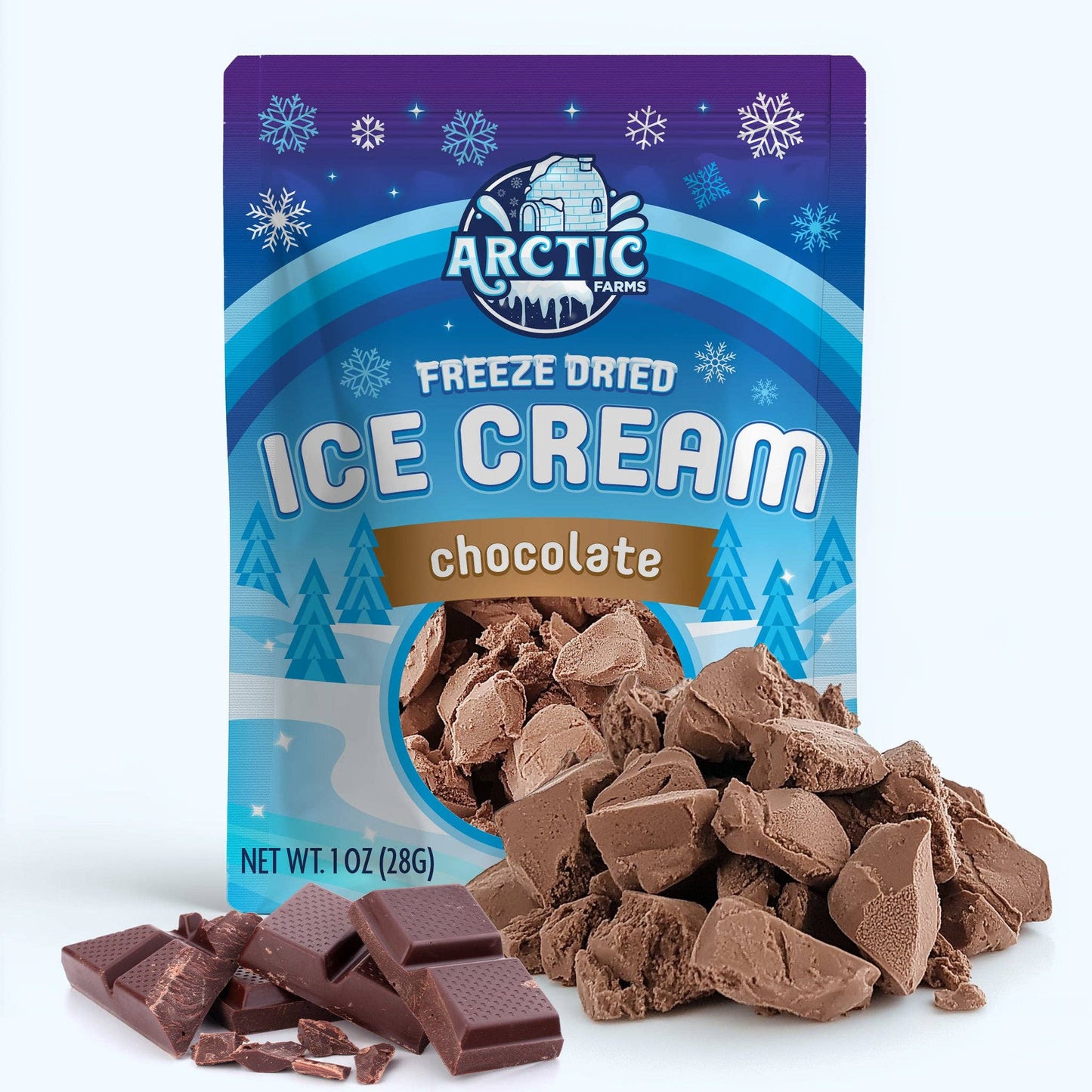 Freeze Dried Ice Cream That Does Not Melt (Bits) (1oz)