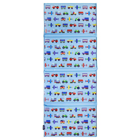 Trains Planes and Trucks Vinyl Nap Mat