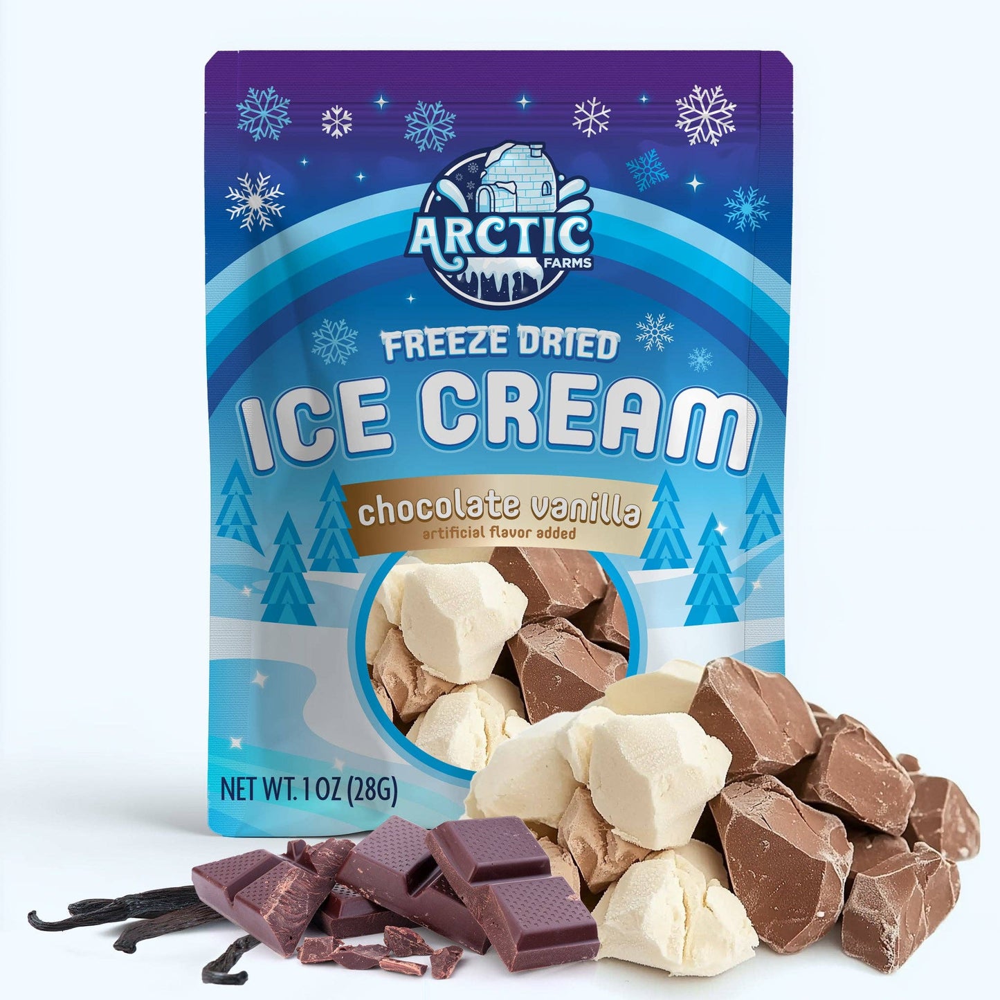 Freeze Dried Ice Cream That Does Not Melt (Bits) (1oz)