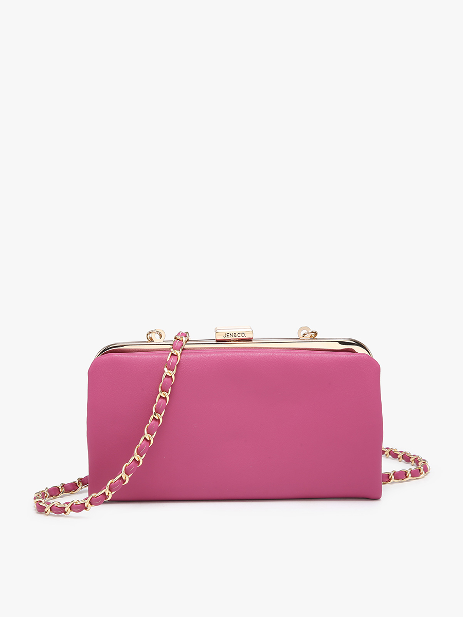 *SALE* WL2339 Sue Wallet Pouch Crossbody: Bubblegum