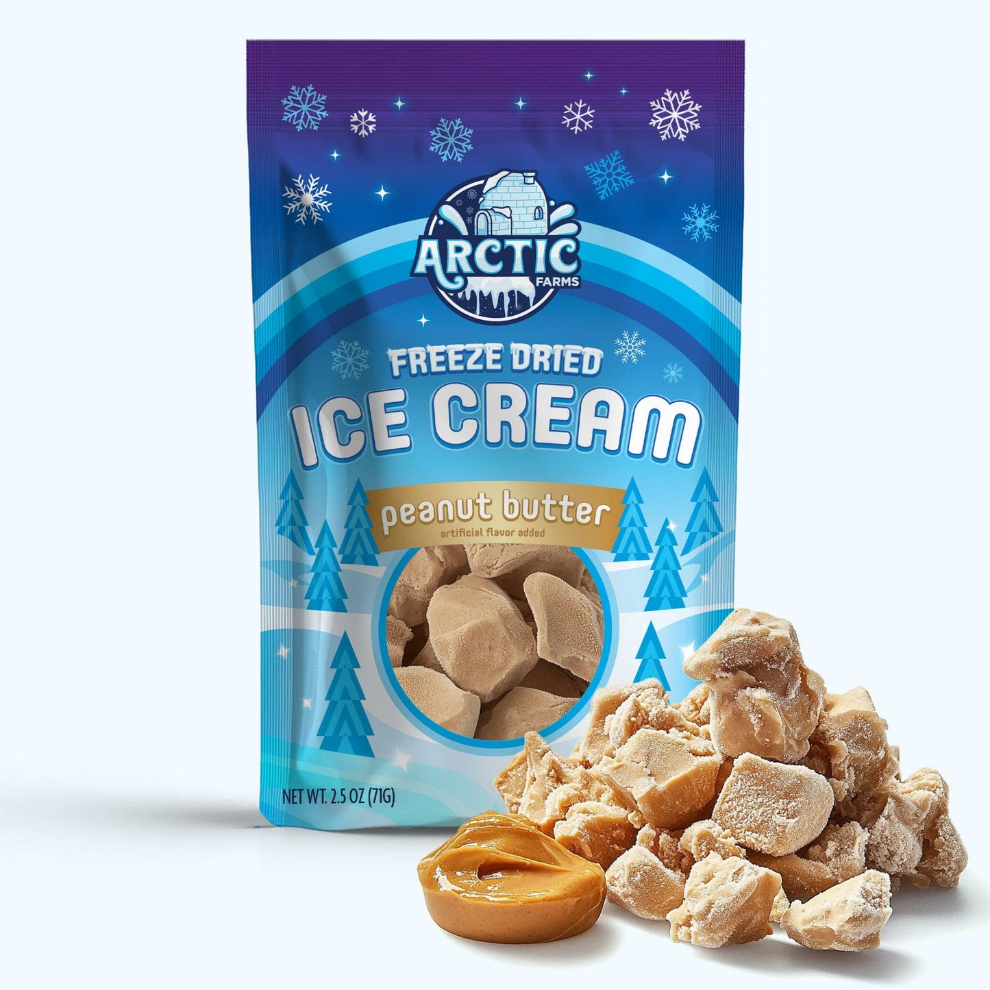 Freeze Dried Ice Cream That Does Not Melt (Bits) (2.5oz)
