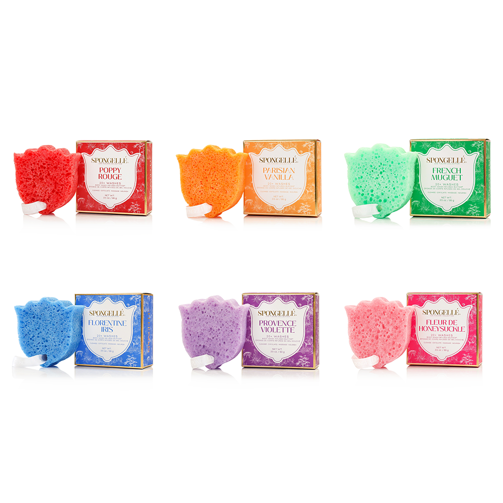 Spongelle Les Fleurs Body Buffer - Bath & Body