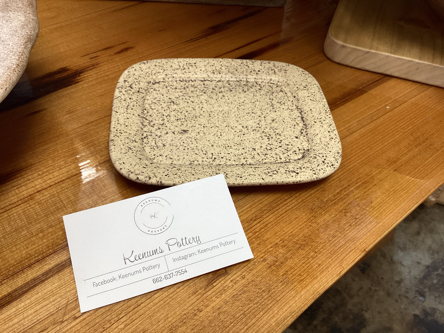 Keenum pottery tray