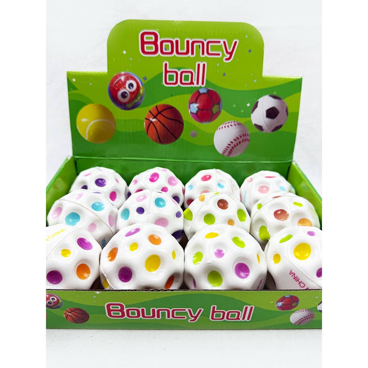 White Tone Super High Bouncing Balls Toys