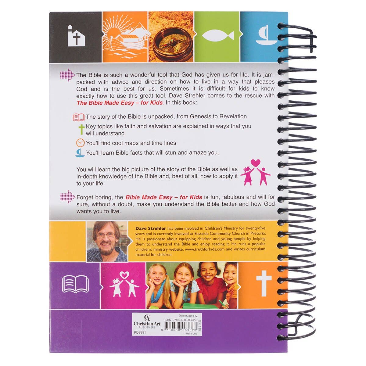 Kid Book The Bible Made Easy Wirebound