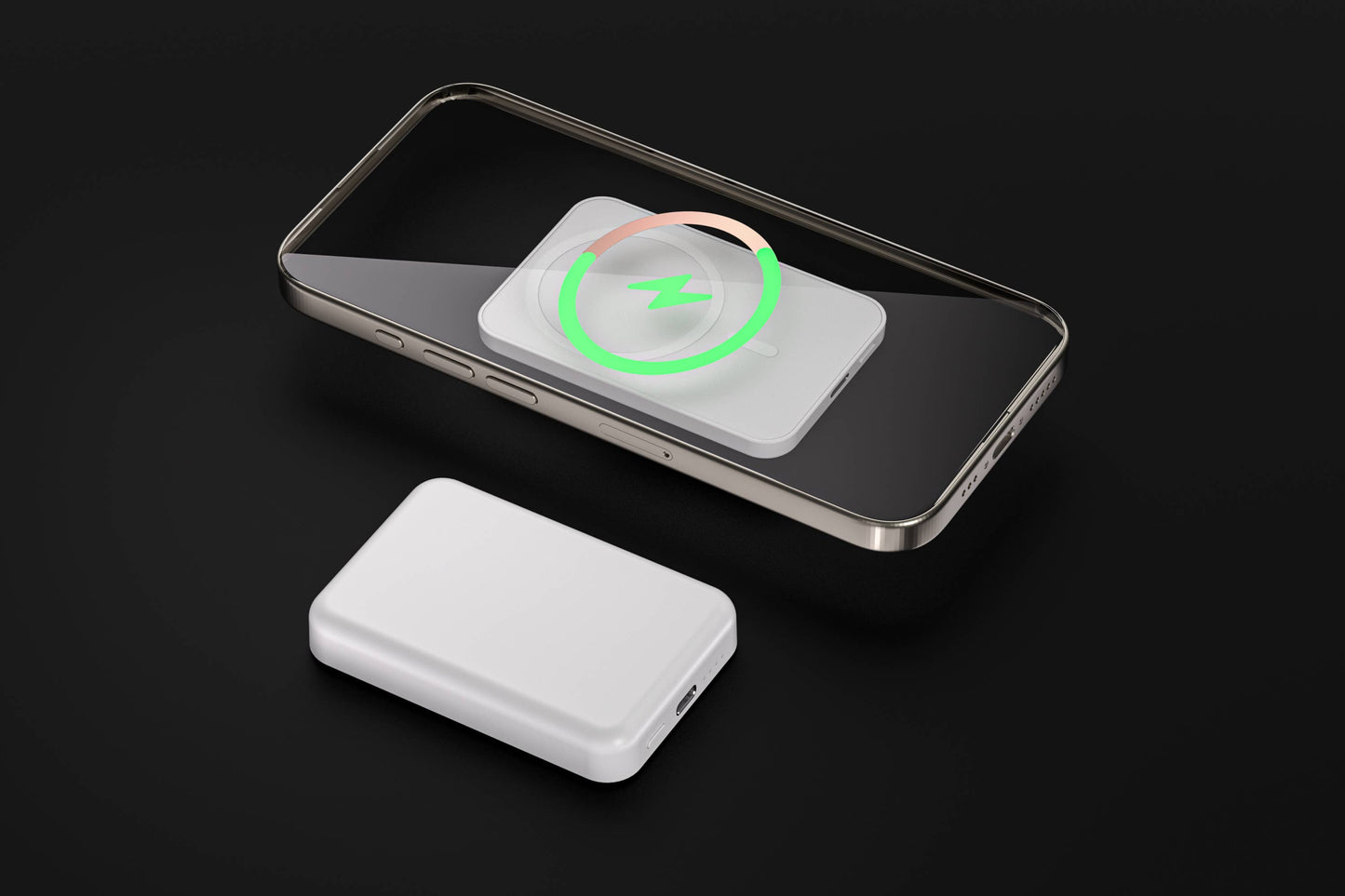 MagSafe 7200mAh Wireless Power Bank – Fast & Portable