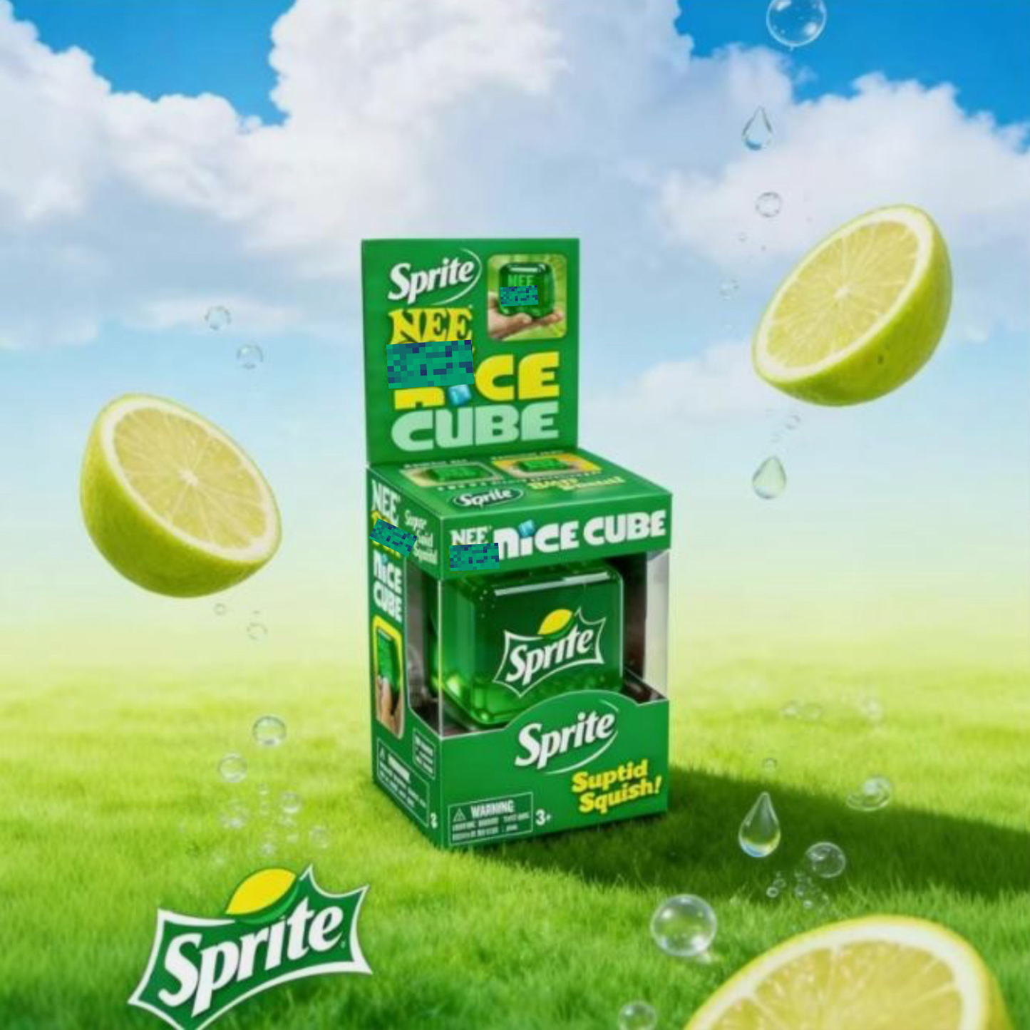 Sprite Squishy - BRAND NEW ITEM!