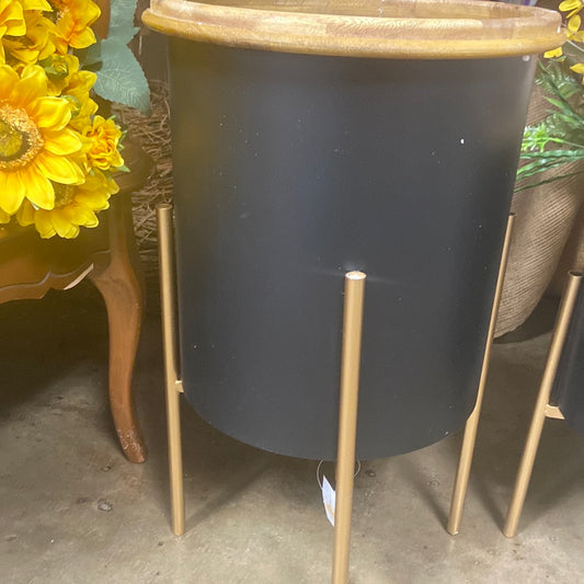 Black Metal Plant Stands - Choose Size