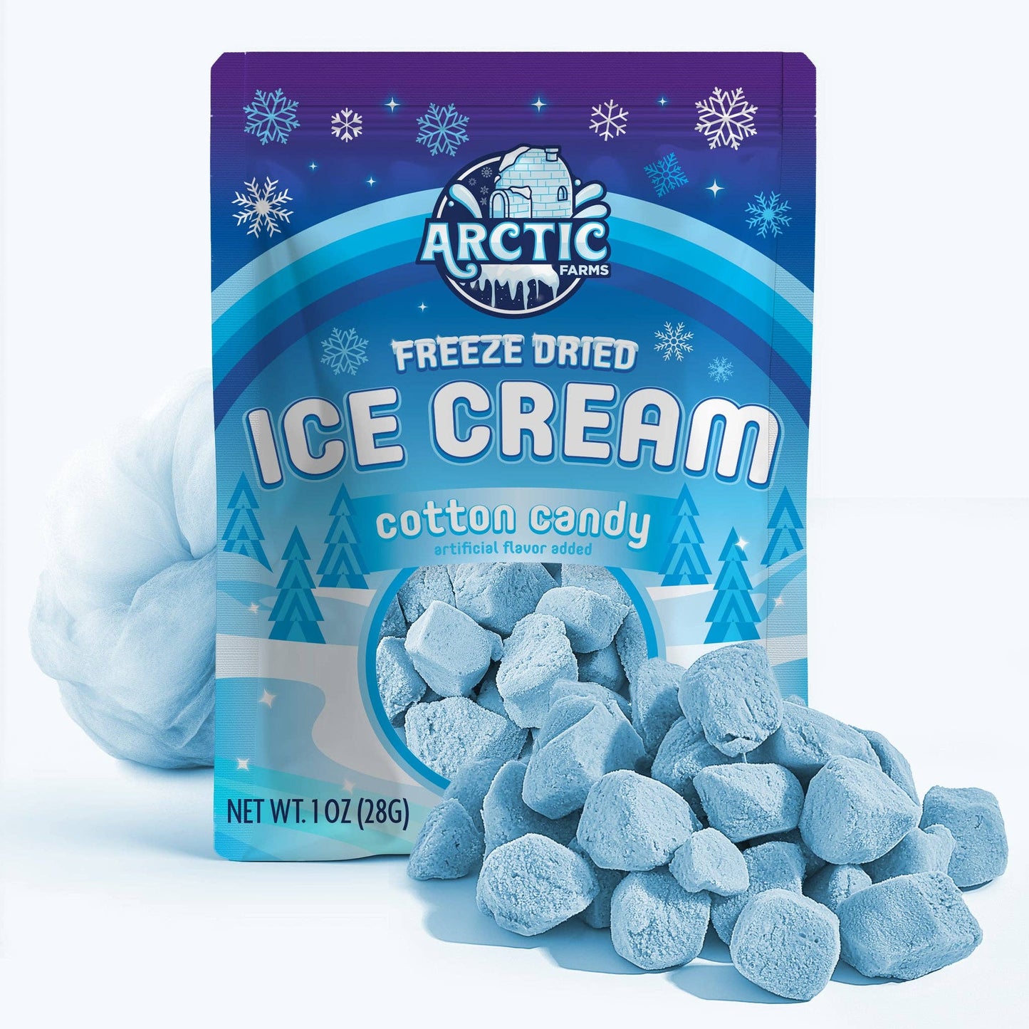 Freeze Dried Ice Cream That Does Not Melt (Bits) (1oz)