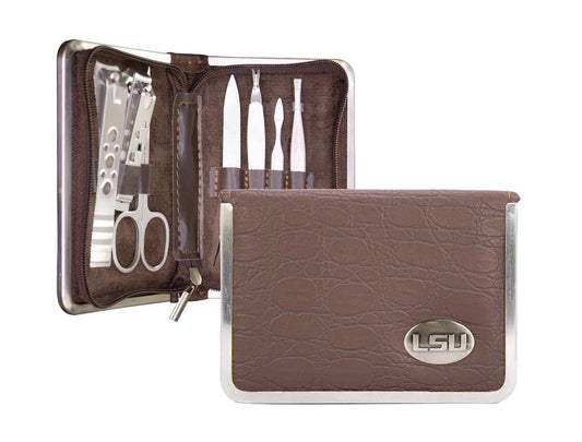 LSU Tigers Manicure Grooming Set