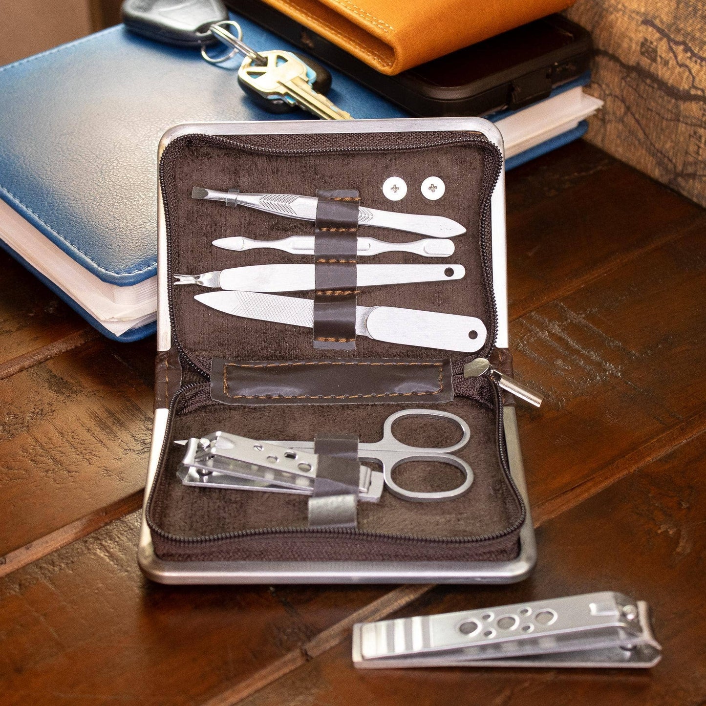 LSU Tigers Manicure Grooming Set