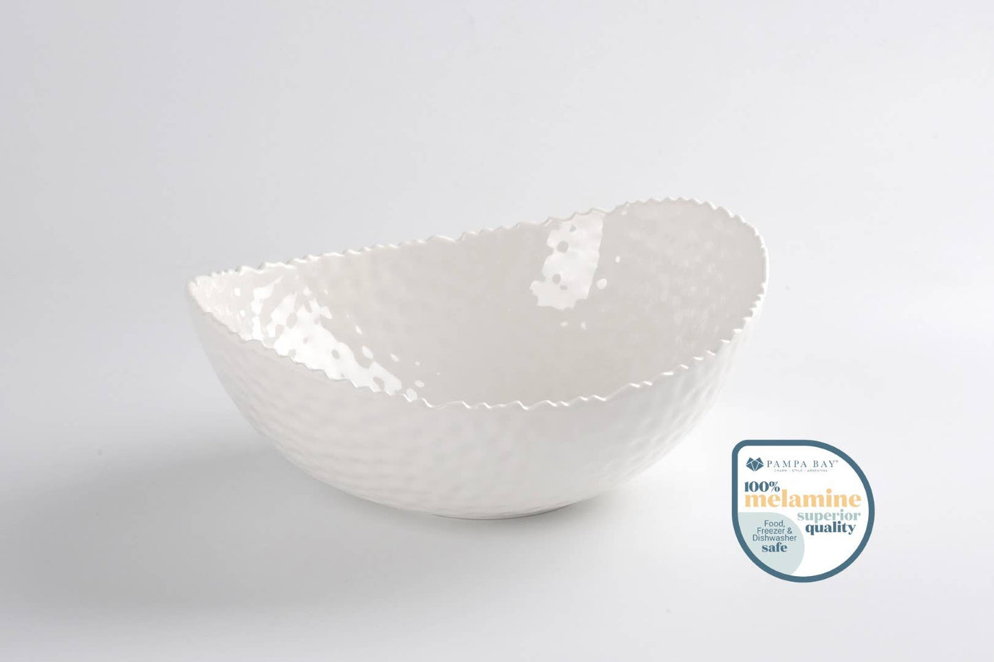 Large Oval Bowl in Melamine