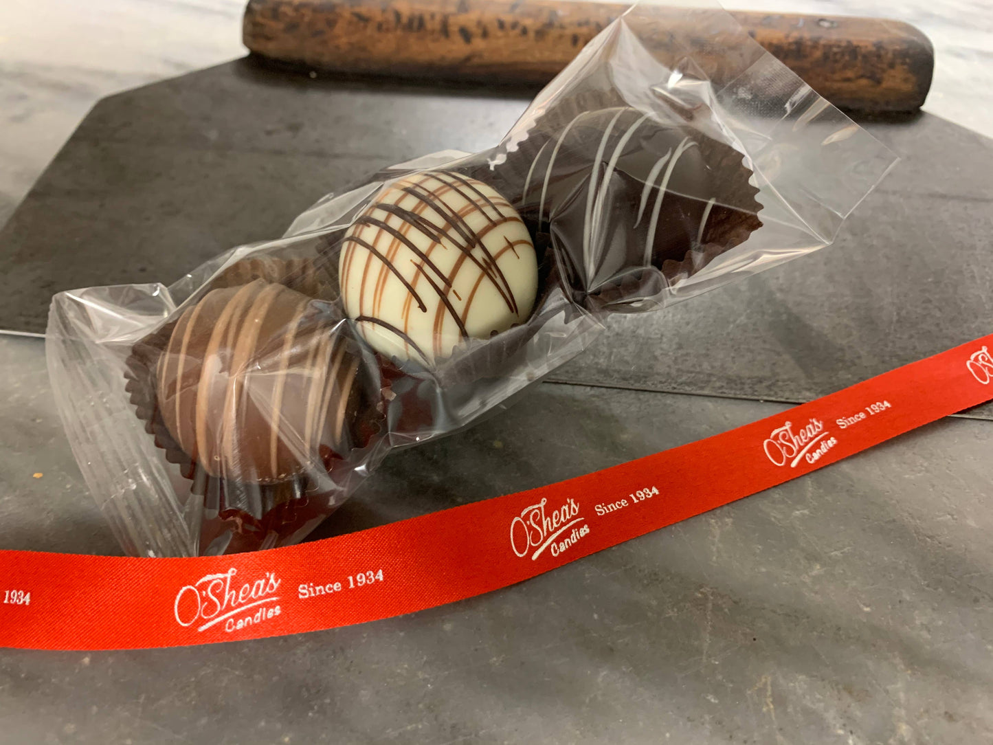 TRIO “Assorted Variety” Truffle 3 PK W/ Satin Bow