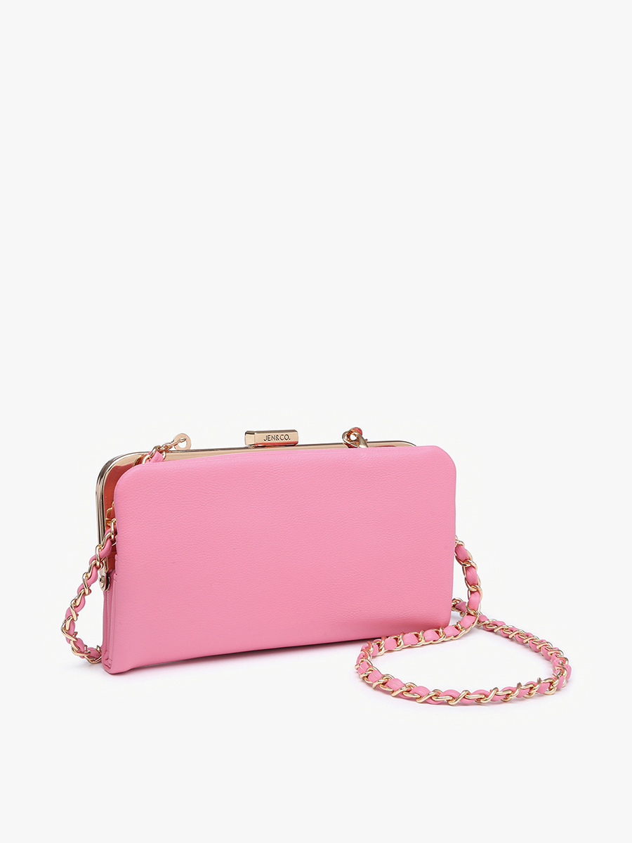 *SALE* WL2339 Sue Wallet Pouch Crossbody: Bubblegum