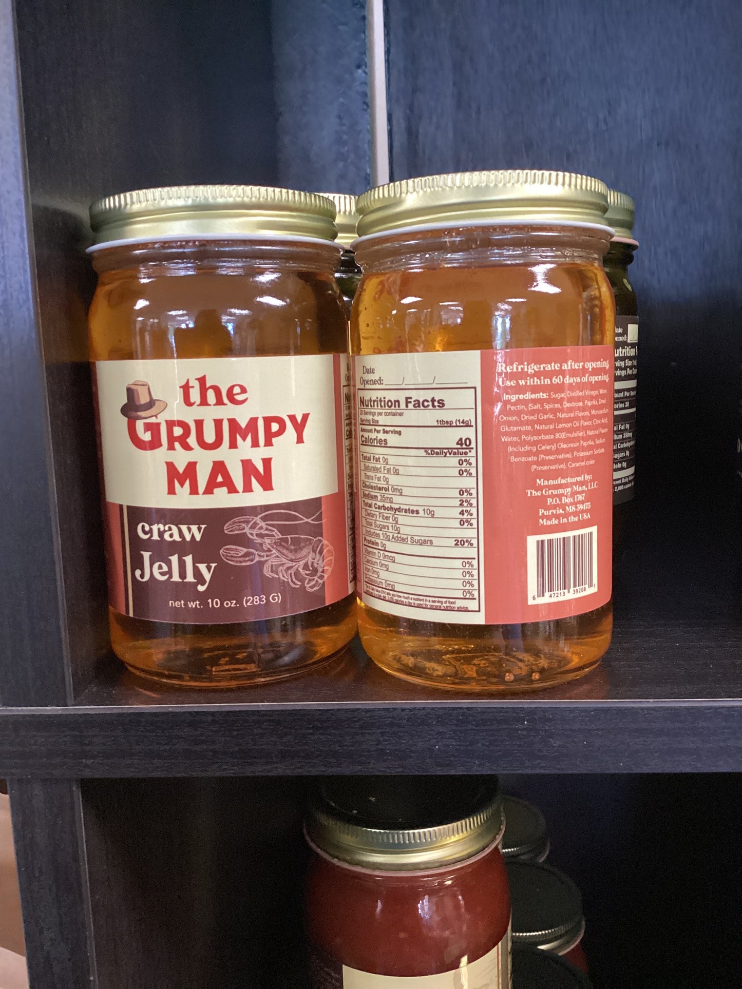 Grumpy Man- Craw Jelly