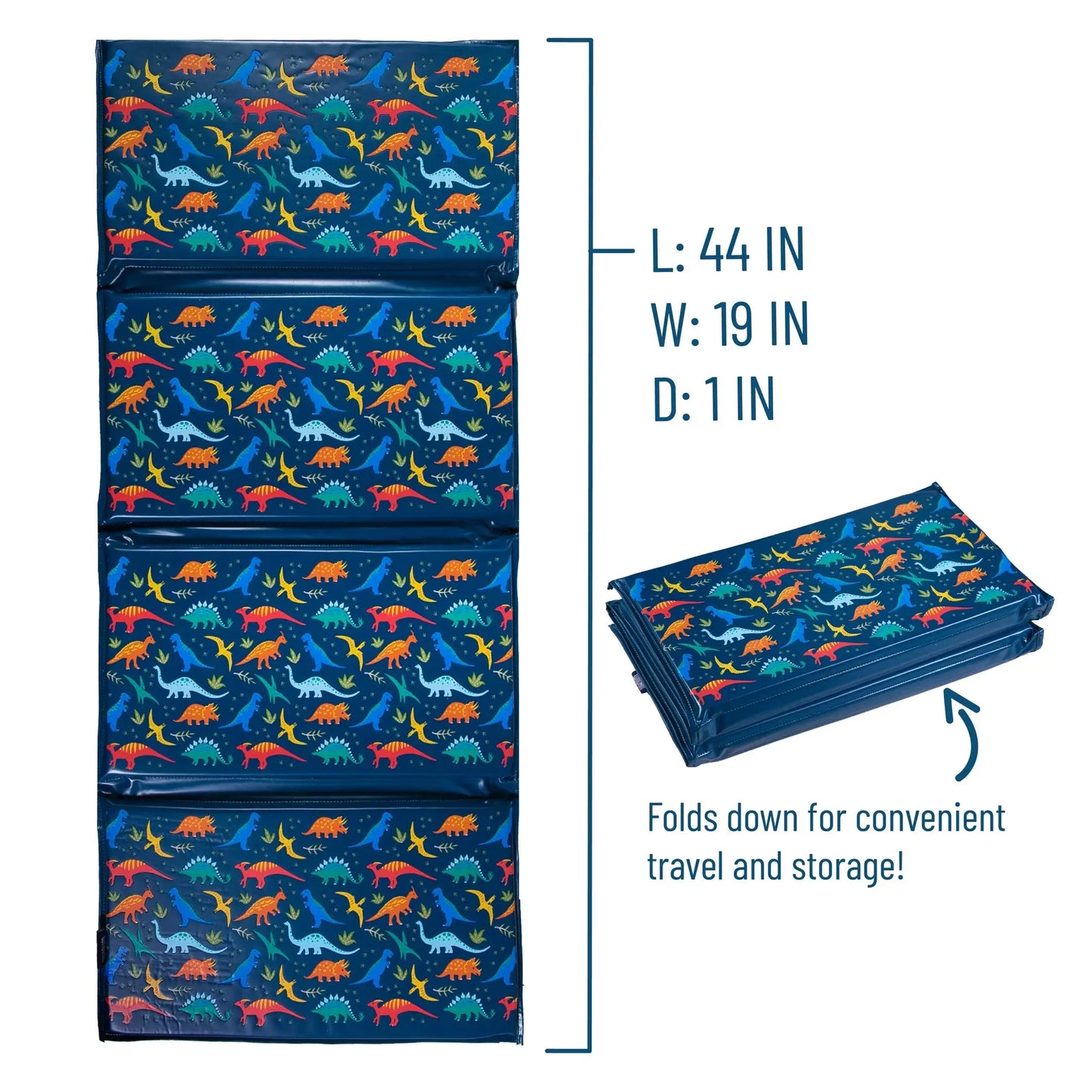 Jurassic Dinosaurs Vinyl Rest Mat