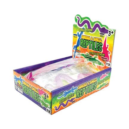 SQUISH N SMELL REPTILES  12/DSP