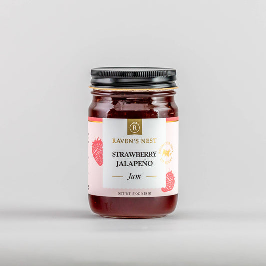 Strawberry Jalapeño Jam - 15 oz.