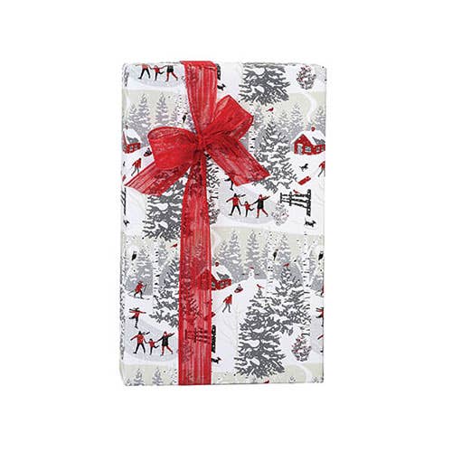 Christmas Premium  Gift Wrap Paper: 1 Pack / 24"x85' / Snowy Pines