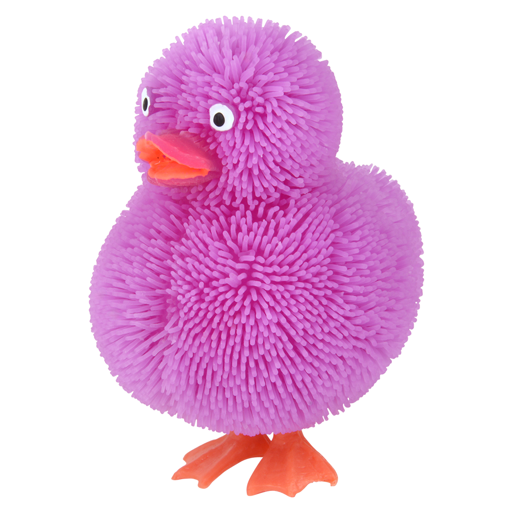4" DUCKY PUFFER- ASSORTED COLORS