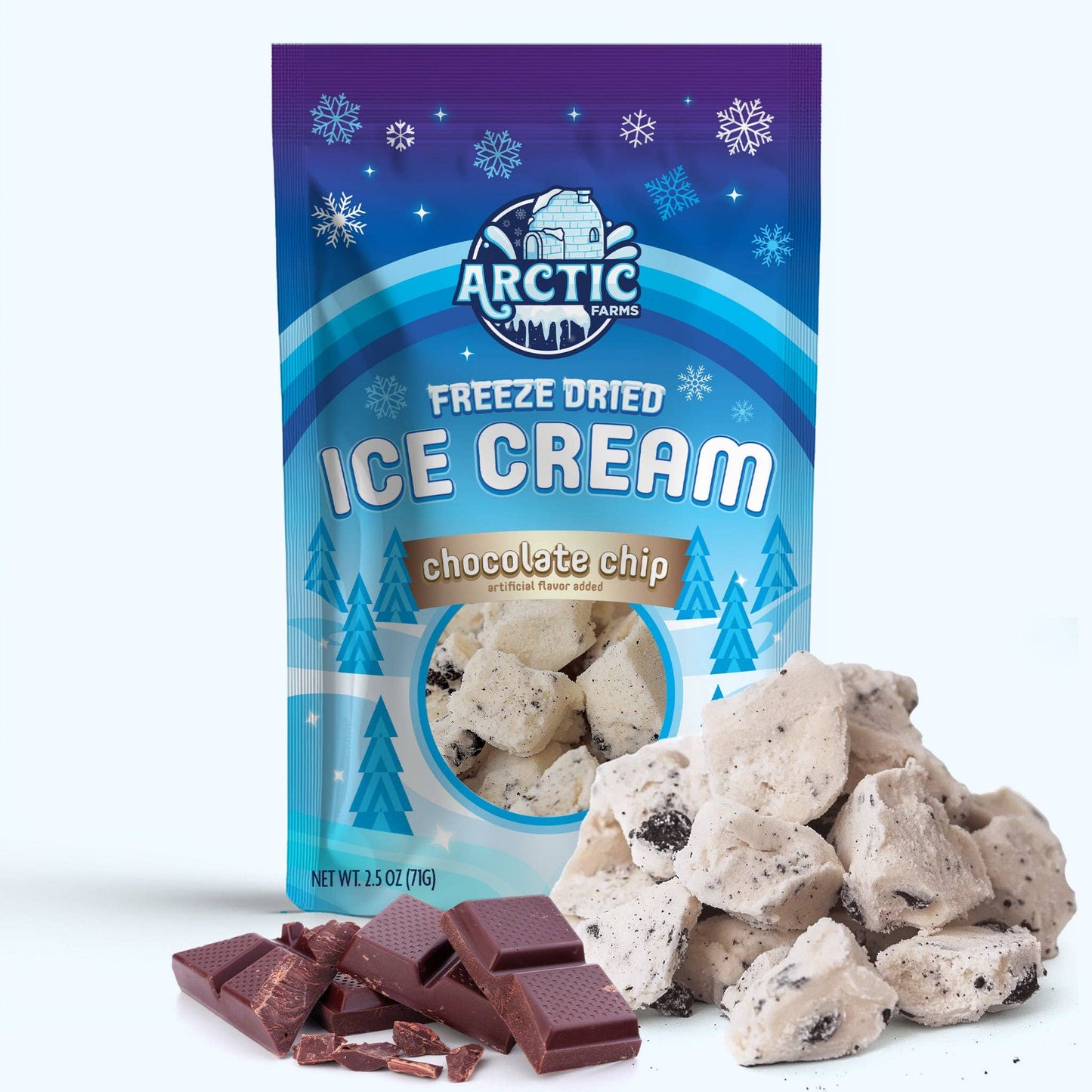 Freeze Dried Ice Cream That Does Not Melt (Bits) (2.5oz)