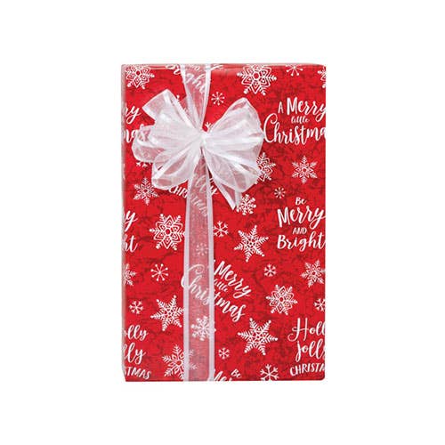 Christmas Premium  Gift Wrap Paper: 1 Pack / 24"x85' / Snowy Pines