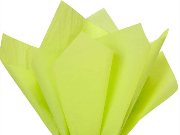 Color Tissue Paper 20X30" Sheets: 20x30" / 480 Pack / Black