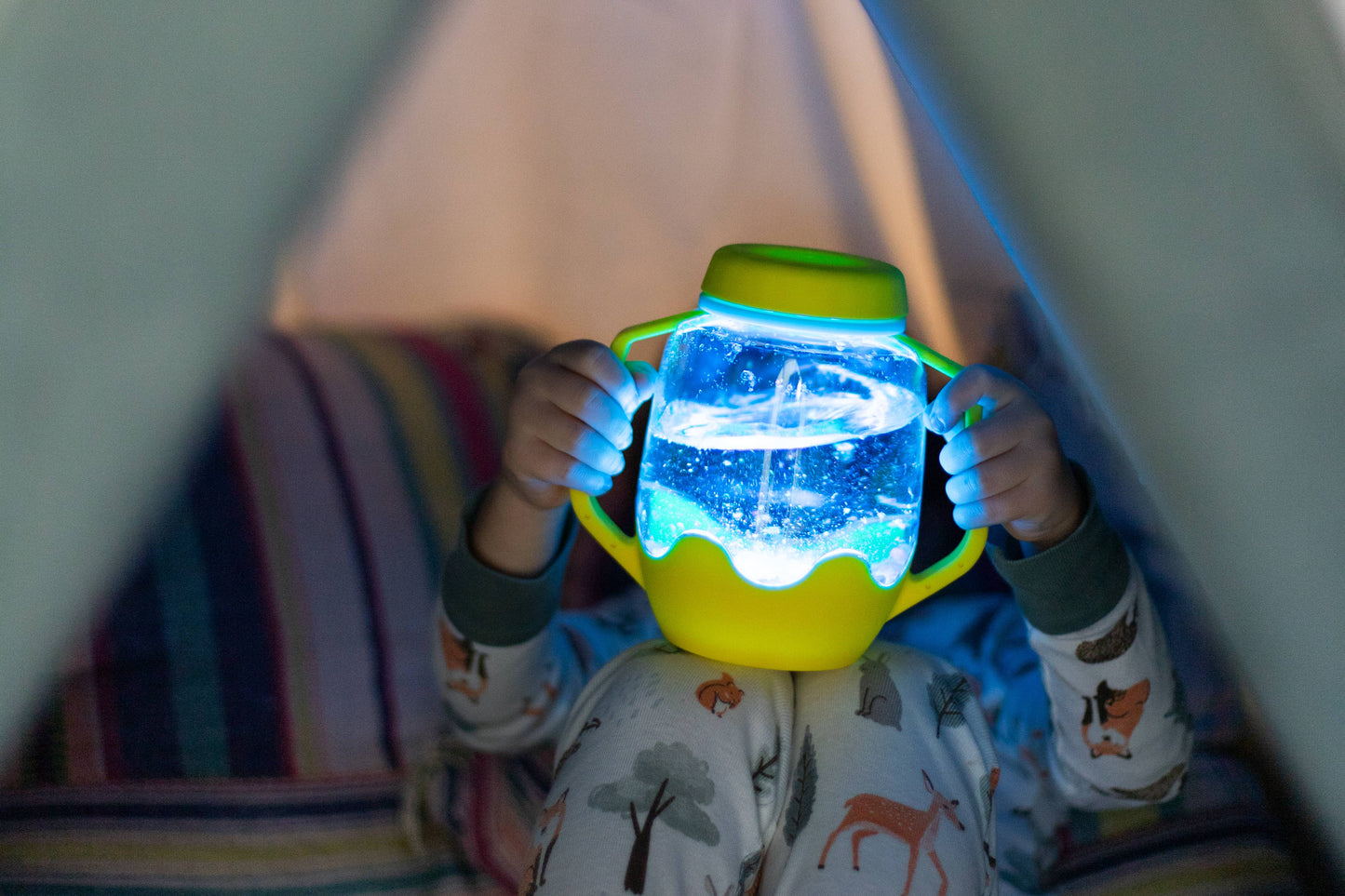 Yellow Sensory Play Jar (NEW)