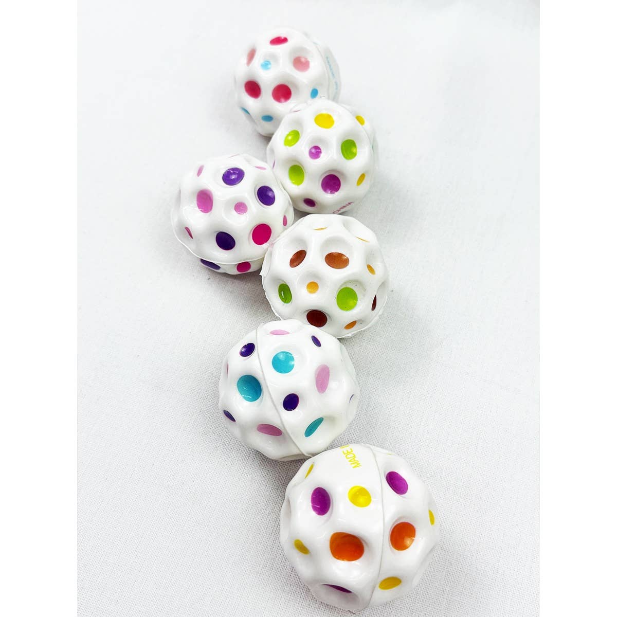 White Tone Super High Bouncing Balls Toys