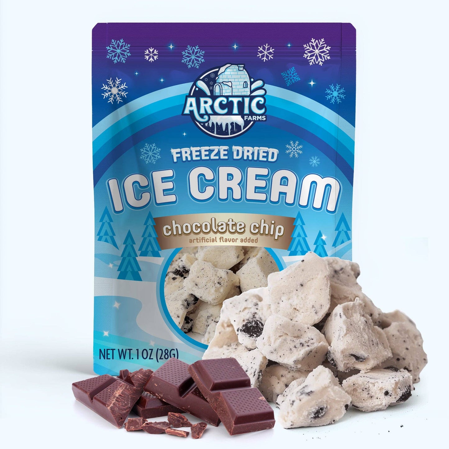 Freeze Dried Ice Cream That Does Not Melt (Bits) (1oz)