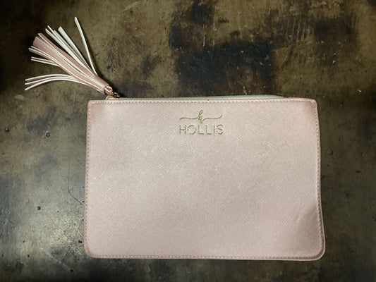 Hollis slim zippered pouch