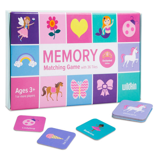 Memory Matching Game 36 pc - Enchanted Edition - 18 pairs