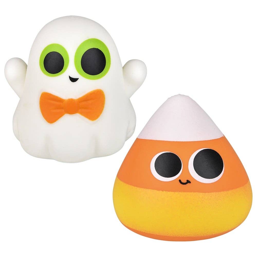 3.5" Halloween Squish Stretch 12ct Squishy Toys - LLB Toys