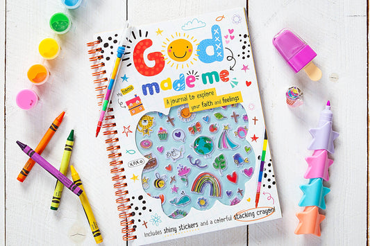 God Made Me (Kid's Journal, Back-to-School Gifts)