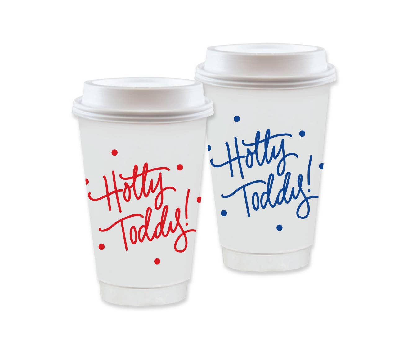 Hotty Toddy! | Game Day Cups & Napkins (All) : NAPKINS - RED & BLUE *split qty (25 per pack - same color)