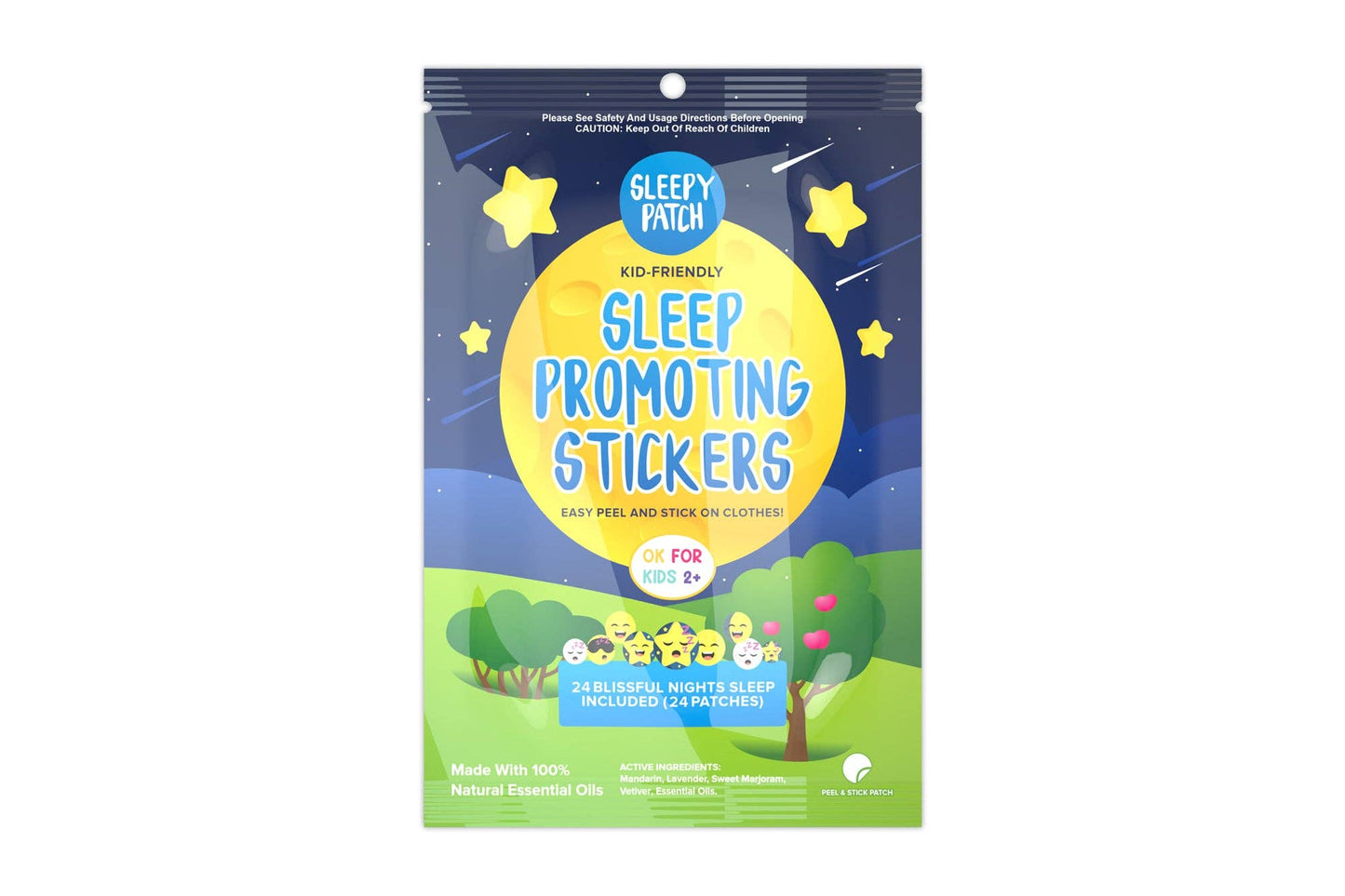 SleepyPatch - Essential Oil Sleep Aid Remedy Stickers: 1 Pack