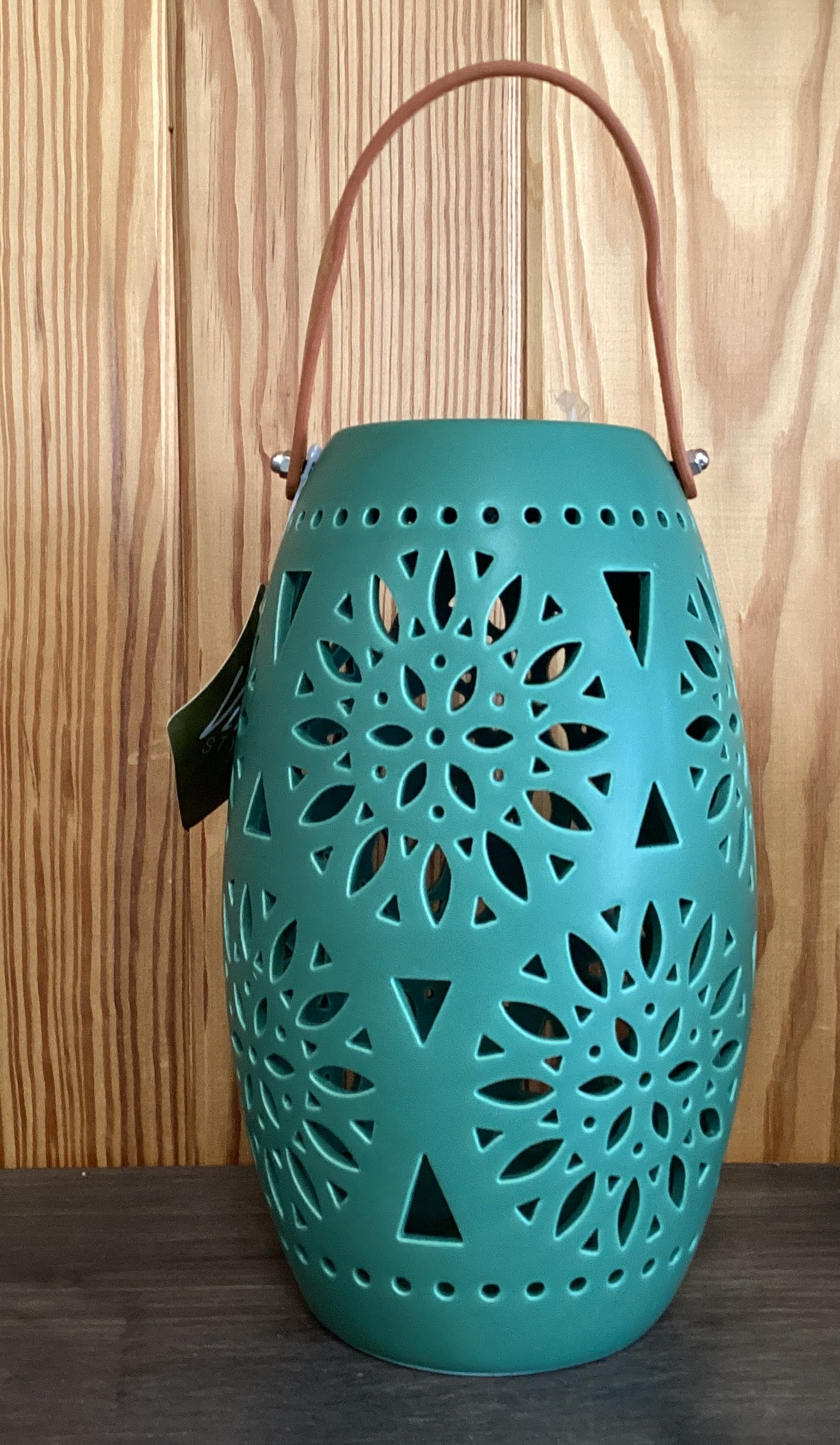 Ceramic cut out Solar lantern