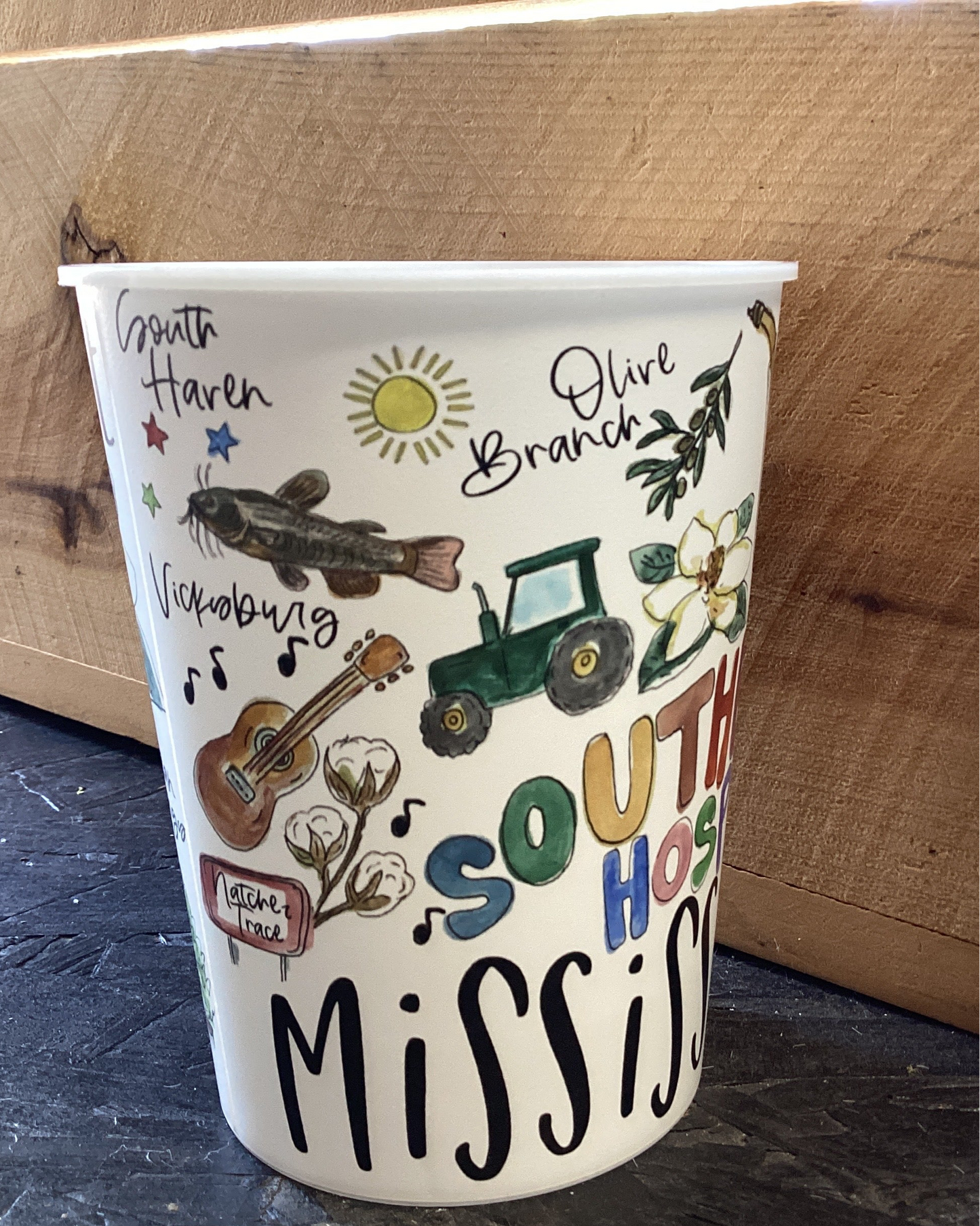 Magnolia State Reusable Cup