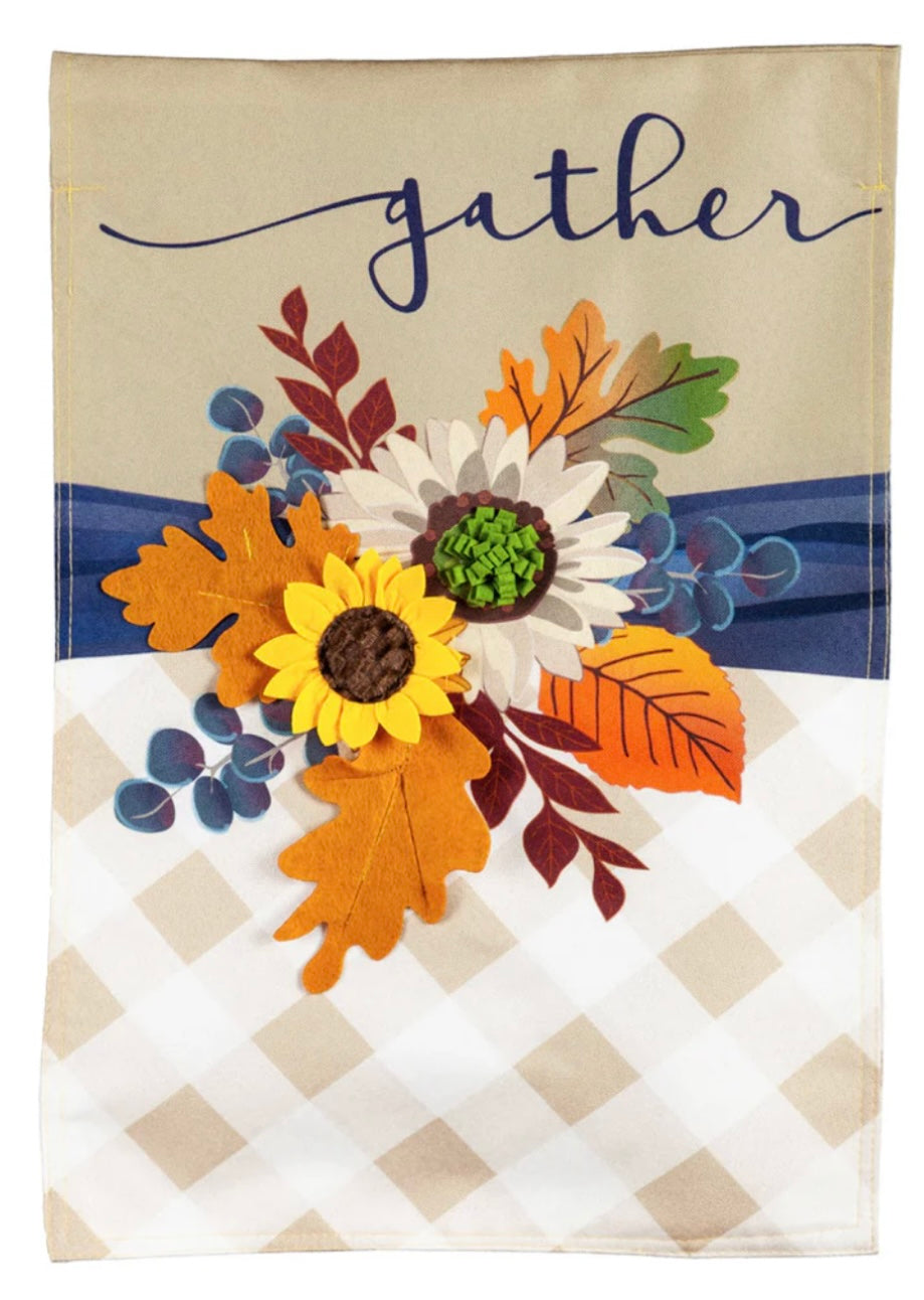 Decorative House Flag-Fall- Gather