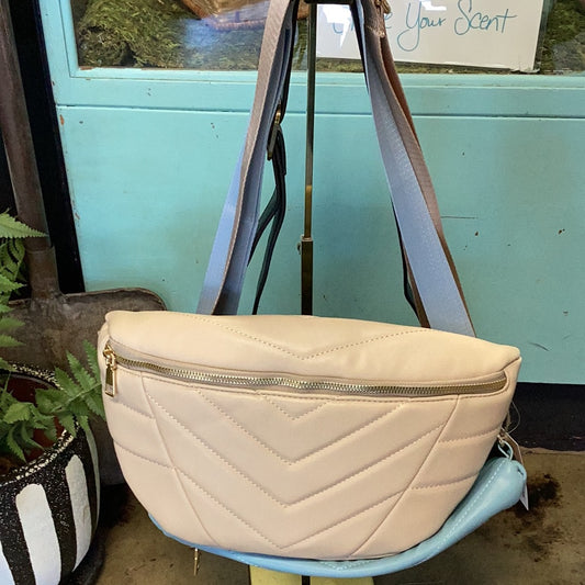 Cream Crossbody Purse