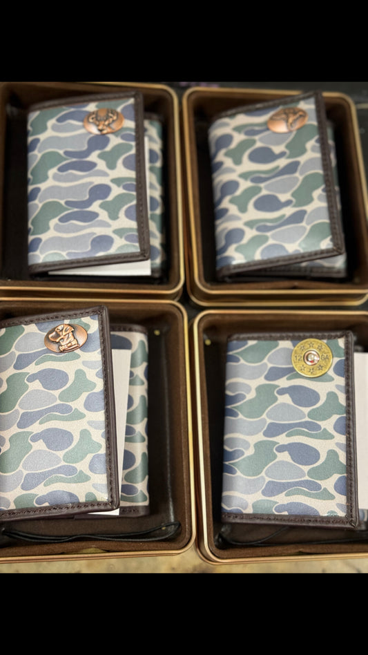 Zeppro Old School Camo Trifold Wallet