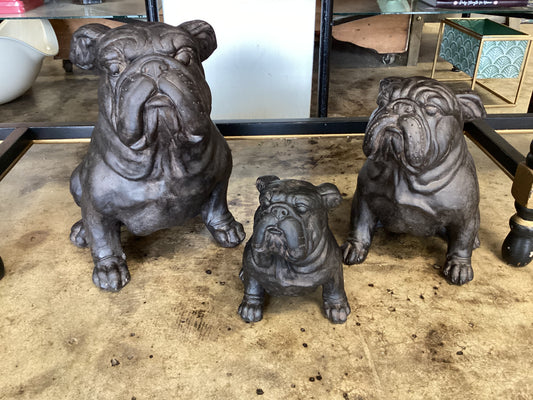 Large Bulldog Statue