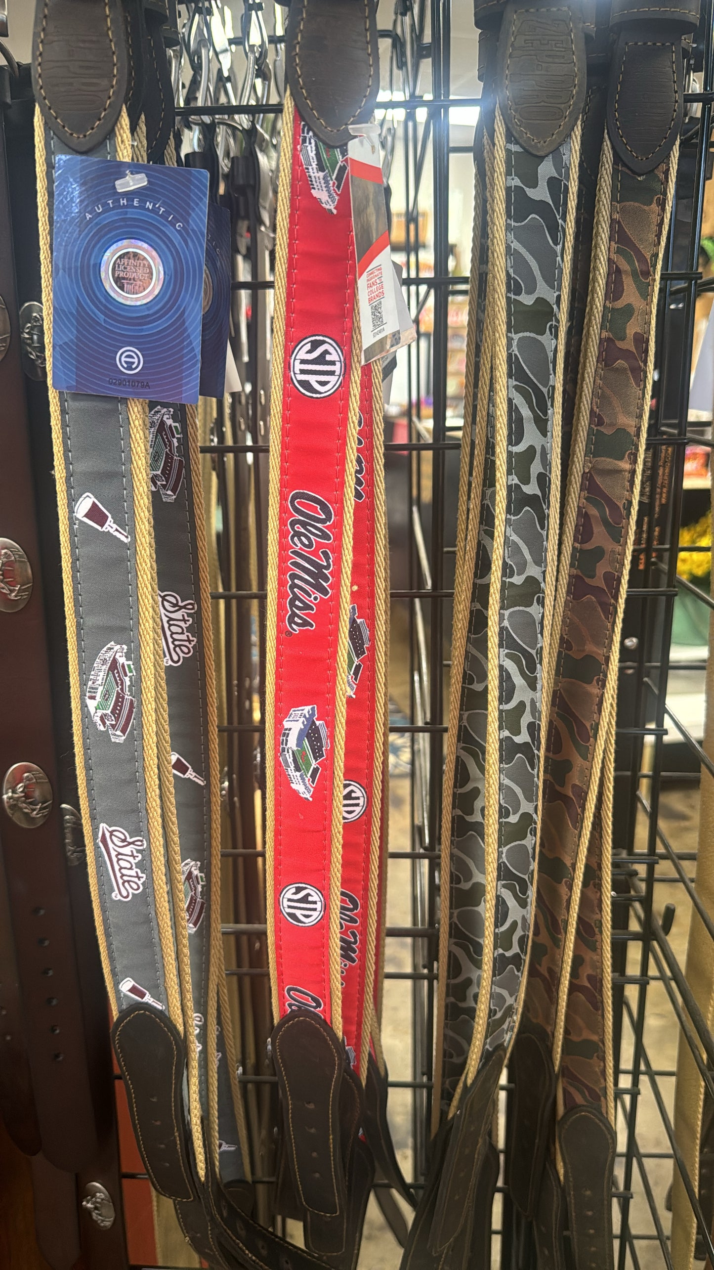 Zeppro ole miss belt