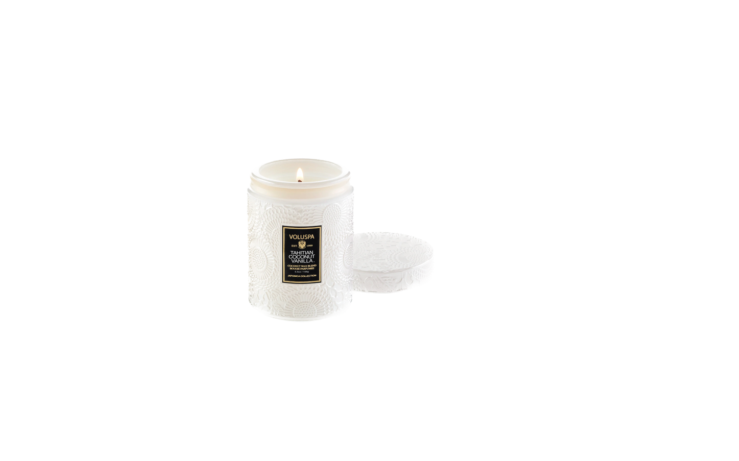 Voluspa 5.5oz Small Jar - Tahitian Coconut Vanilla