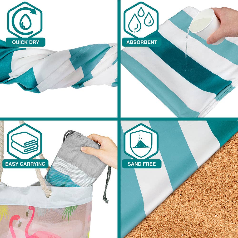 Quick Dry Sand Free Beach Towel