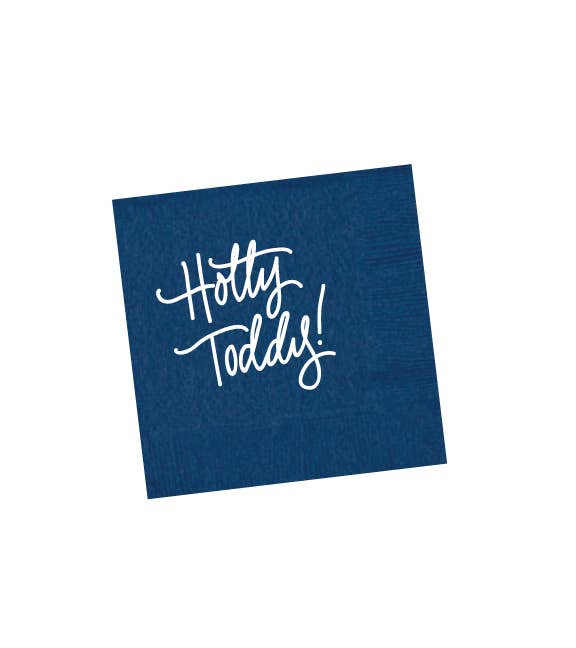 Hotty Toddy! | Game Day Cups & Napkins (All) : NAPKINS - RED & BLUE *split qty (25 per pack - same color)